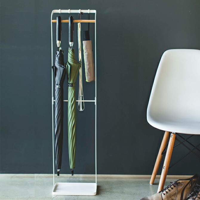 楽天市場】【特典付き】引っ掛けアンブレラスタンド タワー ホワイト