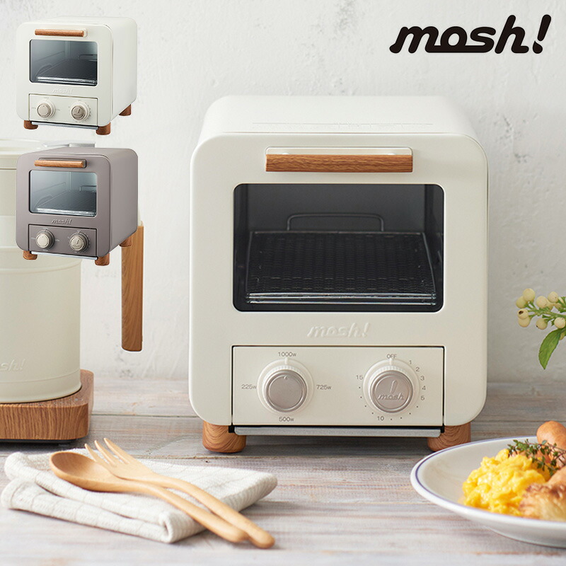 楽天市場】mosh! オーブントースター M-OT1 おしゃれ レトロ シンプル