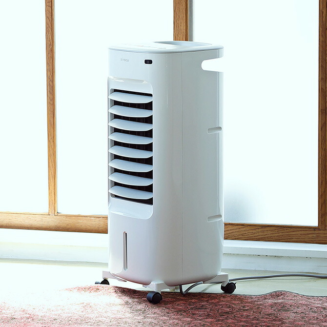 冷風・暖房加湿機能付き空調機 楽天市場】スリーアップ HC-T1802-WH 加湿機能付 温風ヒーター 扇風機