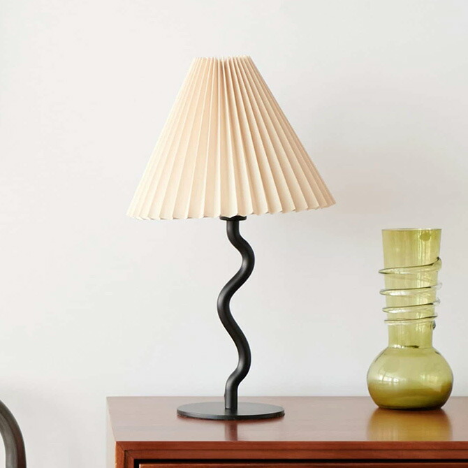JOURNAL STANDARD FURNITURE ジャーナルスタンダードファニチャー WAVY ウェービー 速見表照明ランプ  速見表ともし火 速見表照明ランプ LED相応う 格好のいい 卓上 自然的 分かりやすい ヴィンテージ ビンテージ インダストリアル インテリア・寝具・収納-デスクライト・テーブルランプ-ライト・照明器具