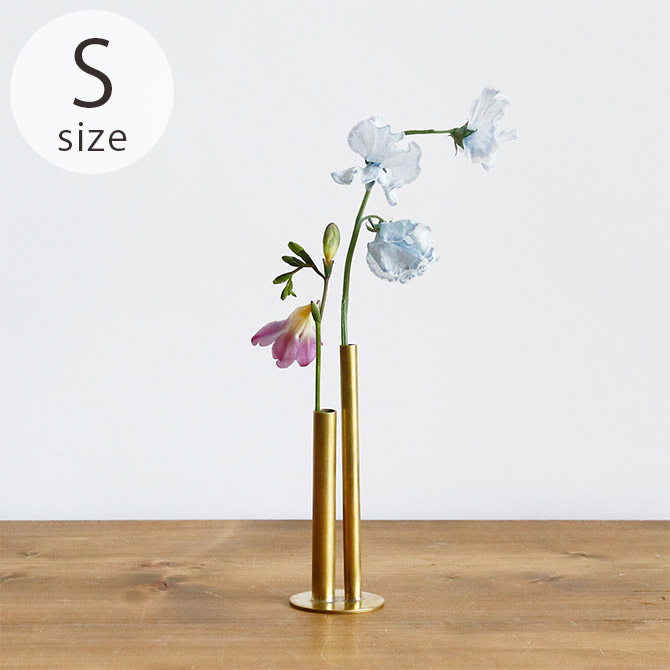 フラワーベース シルバー ゴールド 一輪挿し ga-23351.jpg