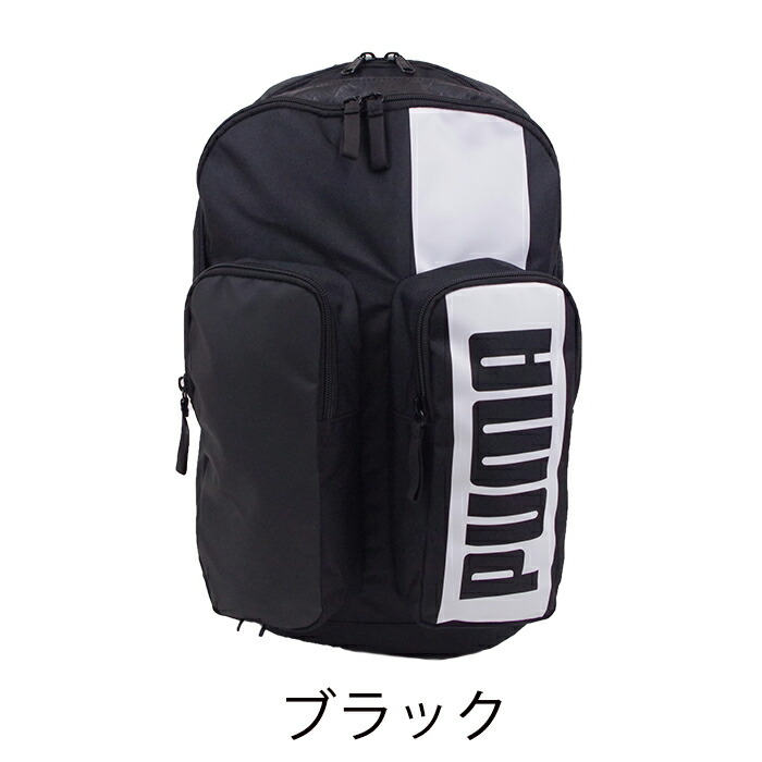 puma unisex black deck backpack