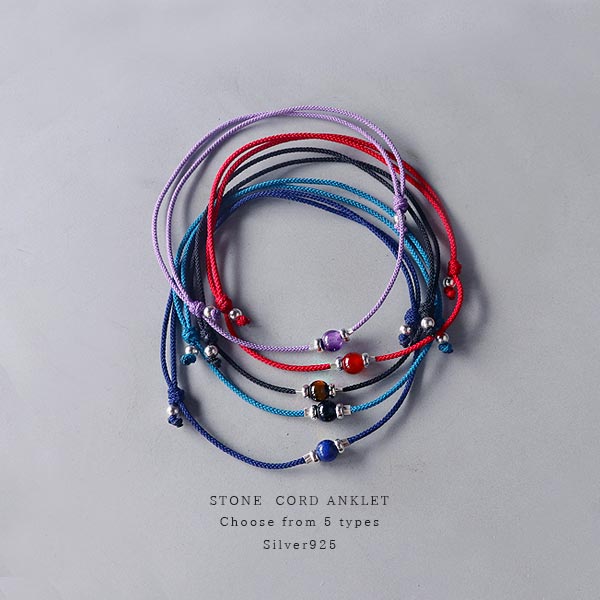 楽天市場】アンクレット 天然石 メンズ レディース シルバー925ペア