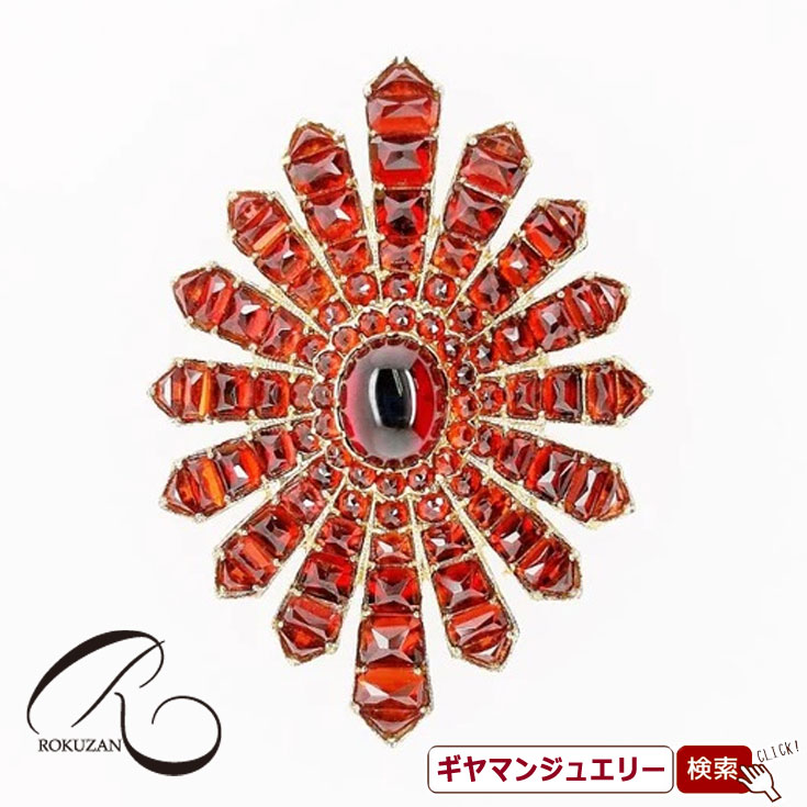 【碌山】SV ガーネット ペンダントブローチ【碌山ジュエリー 碌山アクセサリー 碌山 ガーネット 碌山 リング 碌山 ネックレス 碌山 ブローチ 碌山 ペンダント 碌山 イヤリング 碌山 ピアス】|Giyaman Jewellery