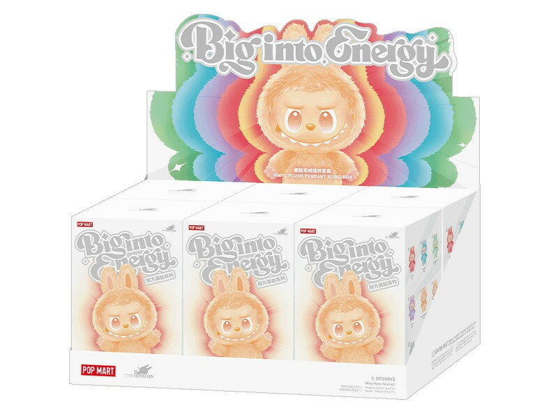楽天市場】Labubu POP MART THE MONSTERS Big into Energy