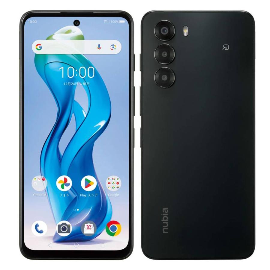 スマートフォン　スマホ　2台セット　ブラック　プラチナホワイト 楽天市場】ZTE nubia S 5G A403ZT Y!mobile ブラック ワイ