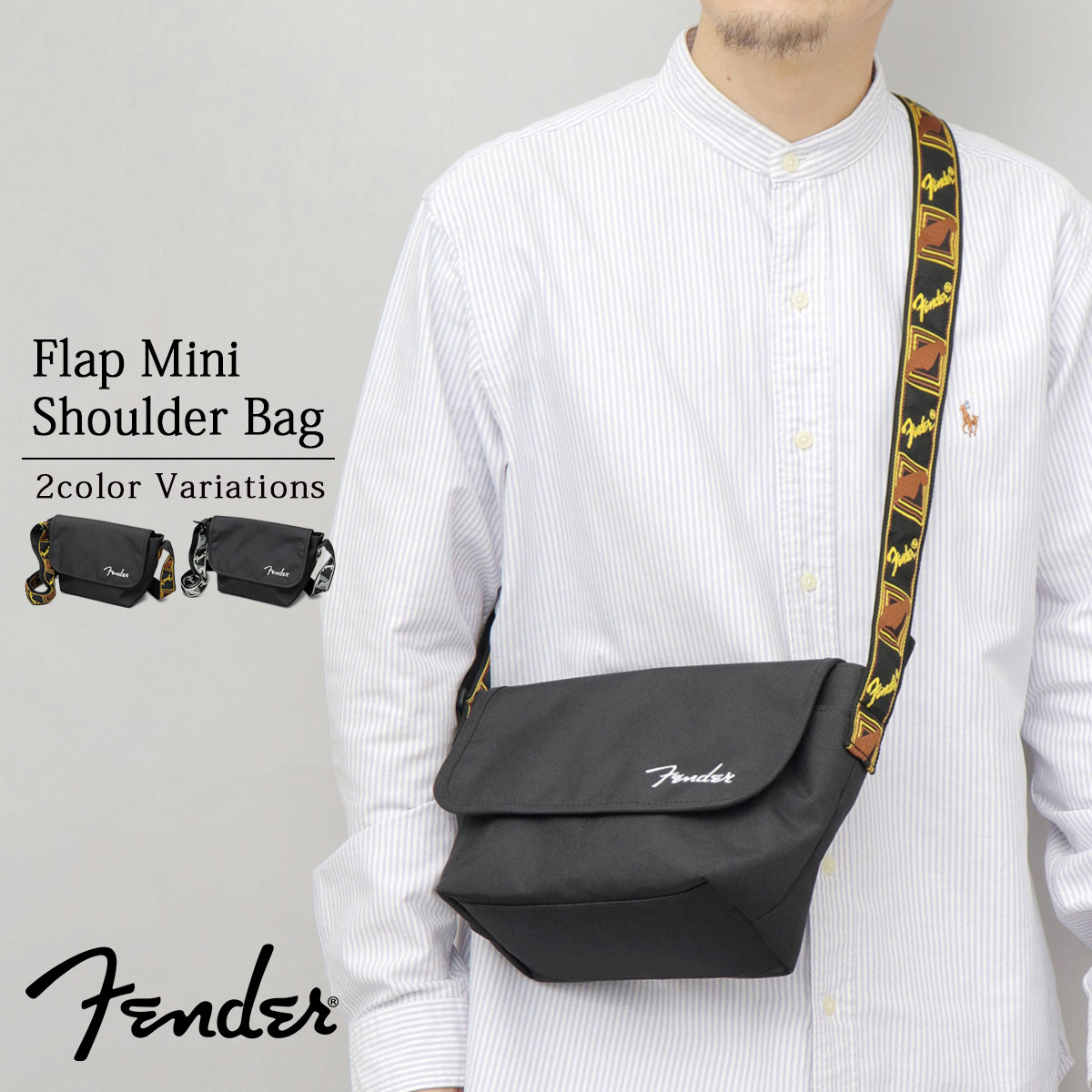 楽天市場】Fender フェンダー バッグ ショルダーバッグ メンズ ミニ