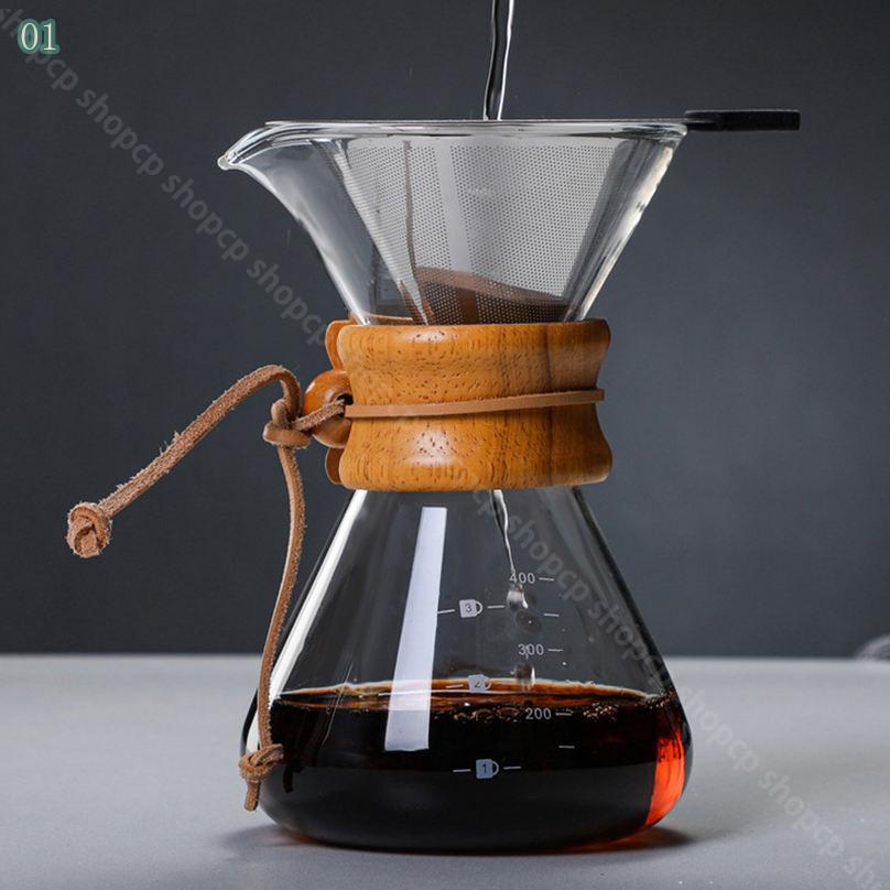 コーヒー ステンレス フィルターなし カラフェ おしゃれ コーヒーポット コーヒーサーバー コーヒーフィルター 耐熱ガラス スローコーヒー スタイル 北欧 ハンドドリップ メーカー ポット ガラス製 結婚 引っ越し 祝い ギフト 珈琲ドリッパ