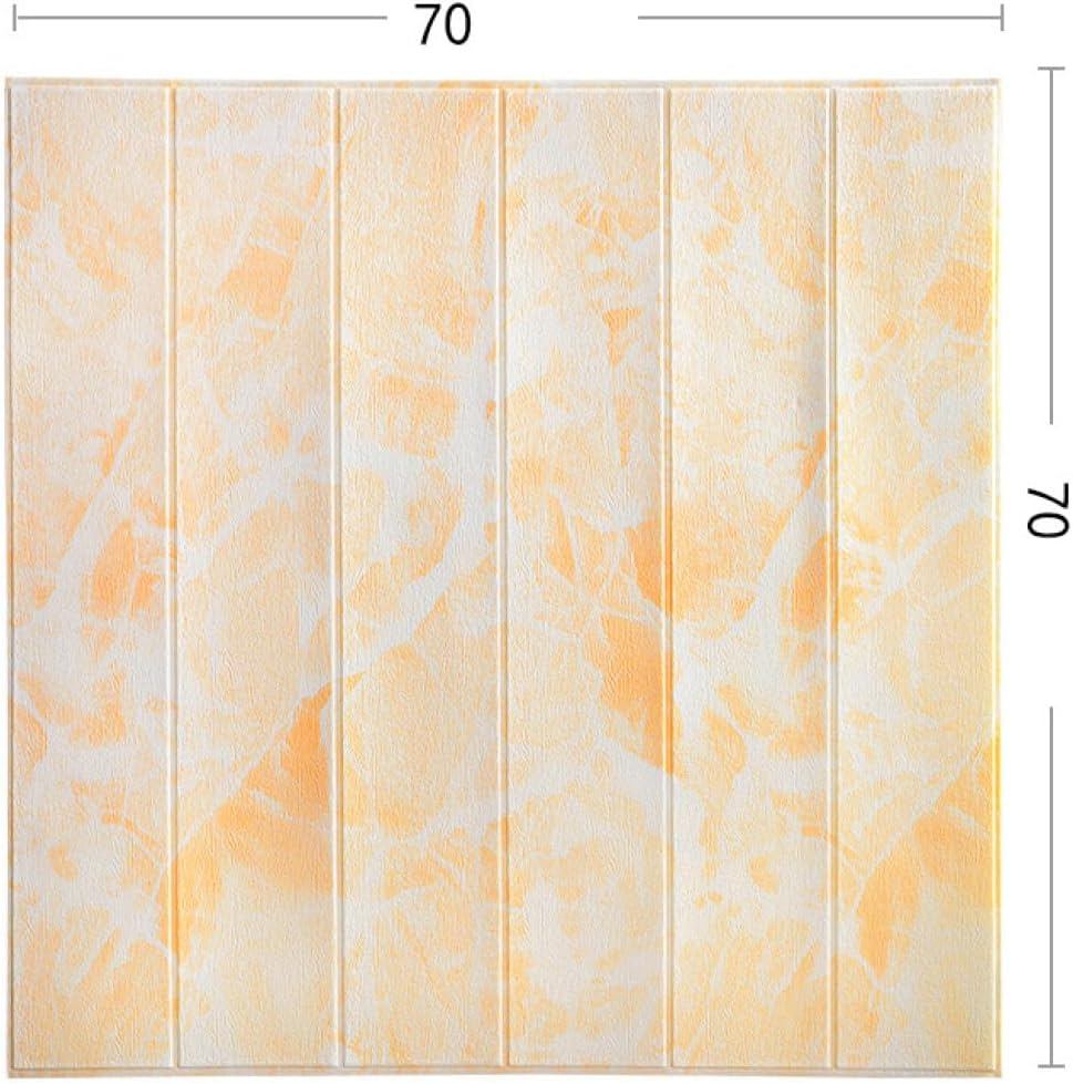 壁紙 木目 クッションシート フォームブリック 70x70cm 壁 防水 ステッカー 傷隠し 汚れ 修復 クロス 補修 寝室 部屋 SET リビング トイレ 洗面所 14木目 貸 ウォールシール 粘着