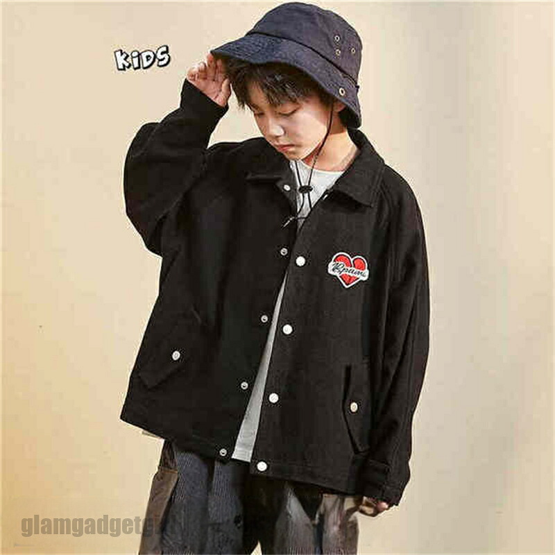 上衣 赤ちゃん服 長袖 キッズジャケット 黒いこと 厚地の外套 ジージャン 名取り草 Gジャン 韓国ちびっ子服 御坊っちゃん ウィンドブレーカー トップス 御坊っちゃん 春 秋 冬 トップス 厚地の外套 羽織り 春 秋 こどもの日 新生きて行く