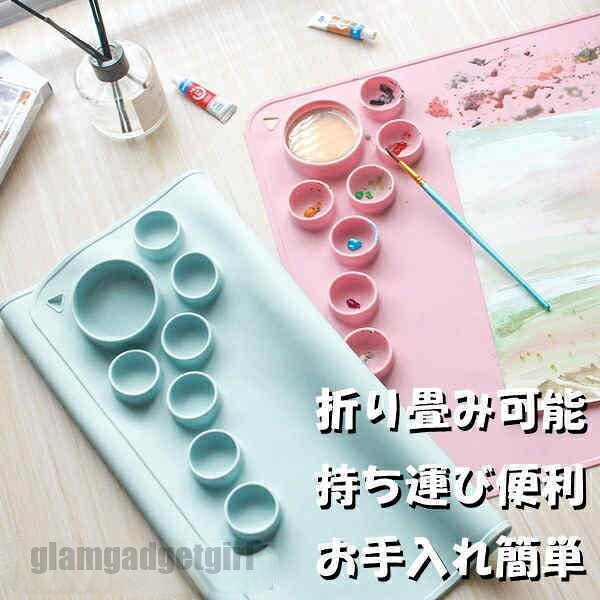 シリコンクラフトマット 画用調色板 60x40糎 大型美術家水彩画画調色板 シリカゲル原料品 持ちはこぶ助けになる 折り畳み能力のある お取りつくろう飾り気の無い 図面 赤ちゃん キッズ 学習者 油彩 水彩画画 アクリル樹脂 カゼイン ポスターカラー図面 調色板 新生きて行く