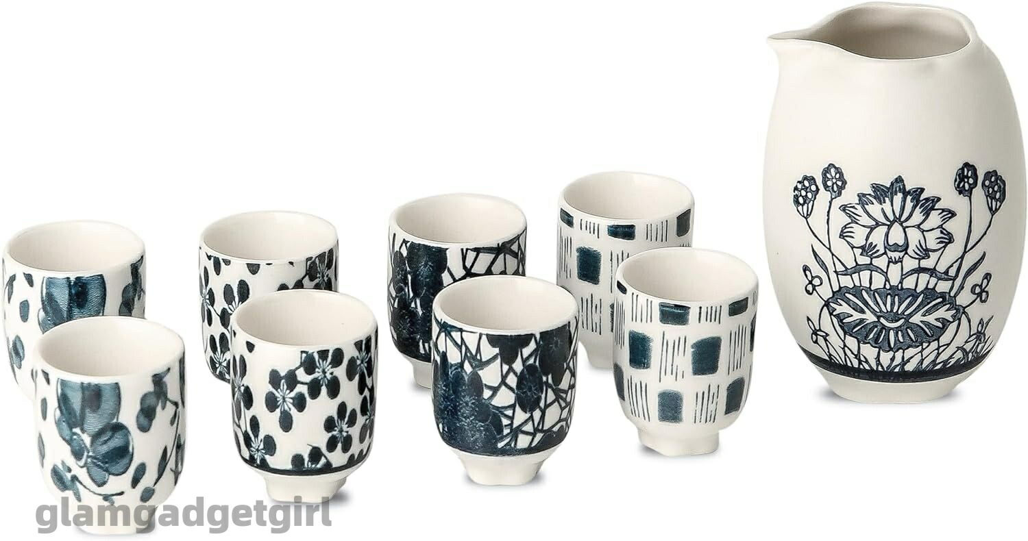 楽天市場】9点セット酒器 酒器セット陶器 お酒バージョン 伝統的な陶器