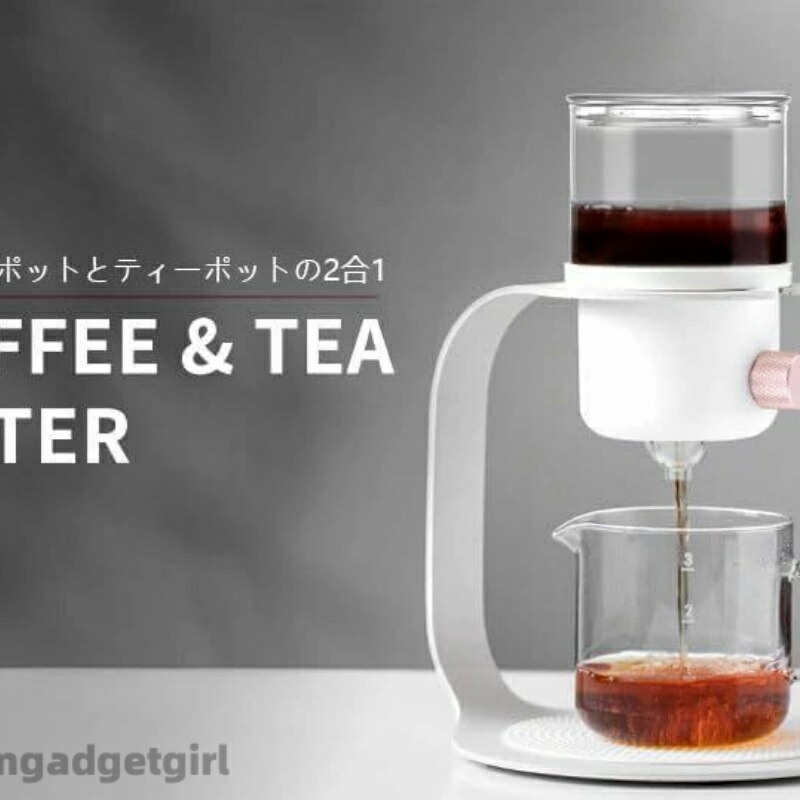 新生活 お茶メーカー ドリップコーヒーサーバー ハンドドリップコーヒーサーバー コーヒーポットとティーポットの2合1 耐熱 耐寒性 コーヒーサーバー