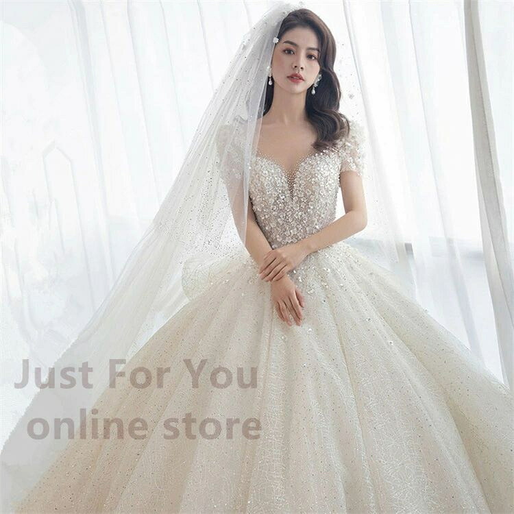 「トレーンタイプあり」ウェディングドレス 格安 ウエディングドレス 白 ドレス 花嫁 二次会 結婚式 白 ワンピース ロング丈 フォーマルドレス 刺繍 大きいサイズ 編み上げタイプ 白 オシャレ 激安 セール S/M/L/XL/2XL