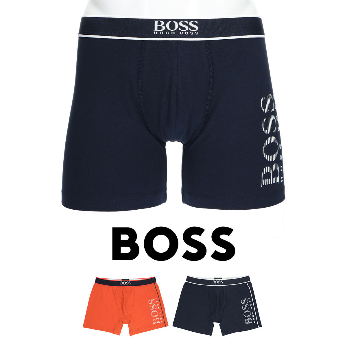 【楽天市場】48時間 シークレット セール！50％OFF Hugo Boss ヒューゴボス 24 Logo 24ロゴ トランク ボクサーパンツ