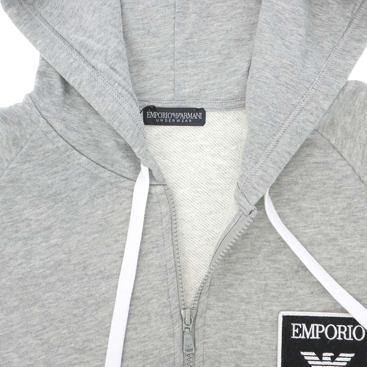 EMPORIOARMANIエンポリオアルマーニICONICTERRYアイコニックテリーフーディーパーカーラウンジウェアEUサイズ男性メンズプレゼント贈答ギフト54057135公式ショップ正規ライセンス商品