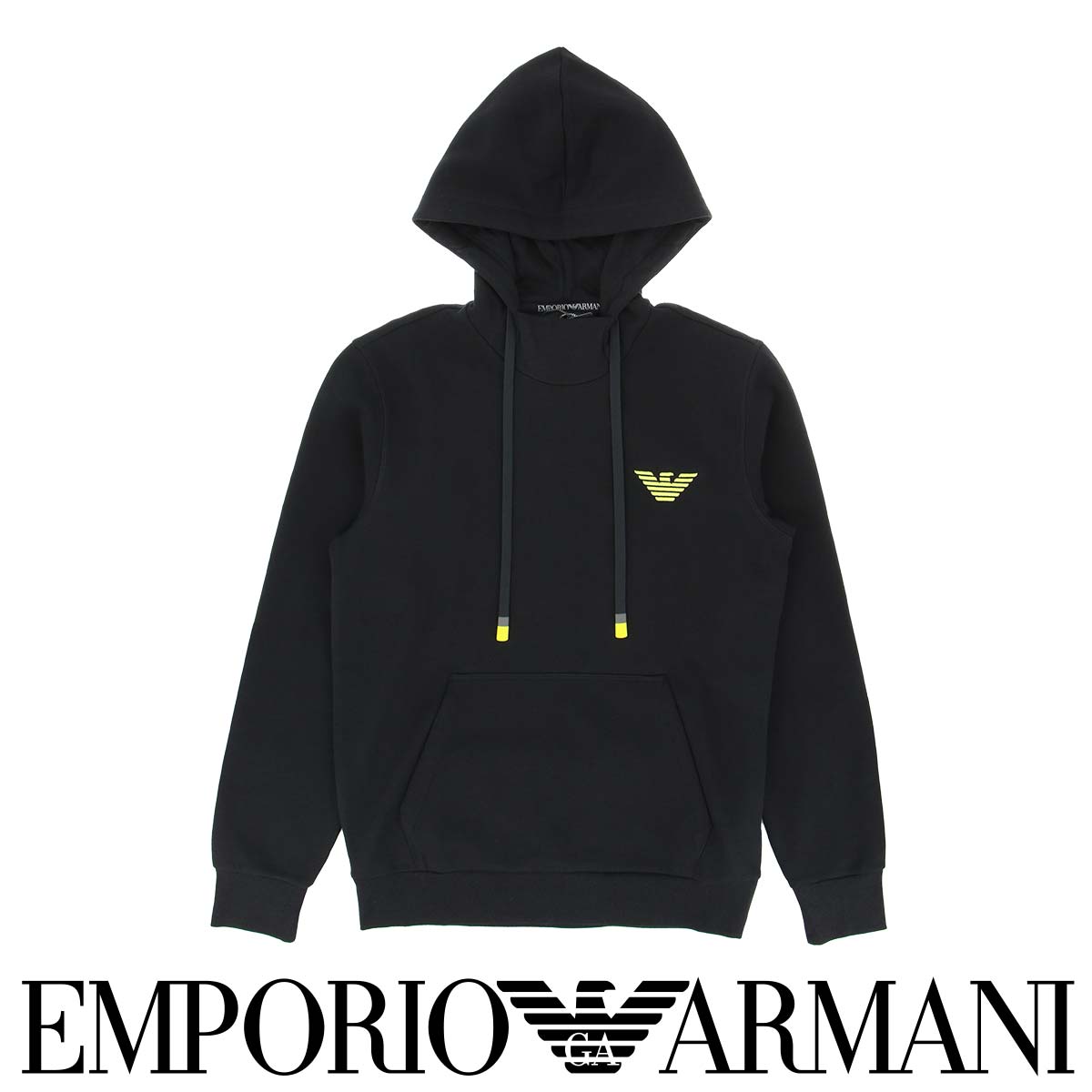 エンポリオアルマーニ　パーカー　ブラック　アームロゴ　XL 000000034869-05-xl.jpg?t=