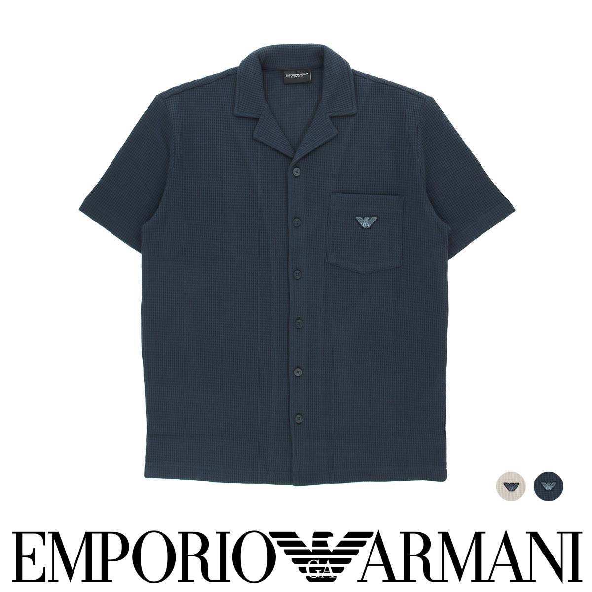 楽天市場】EMPORIO ARMANI エンポリオ アルマーニ WAFFLE TERRY 