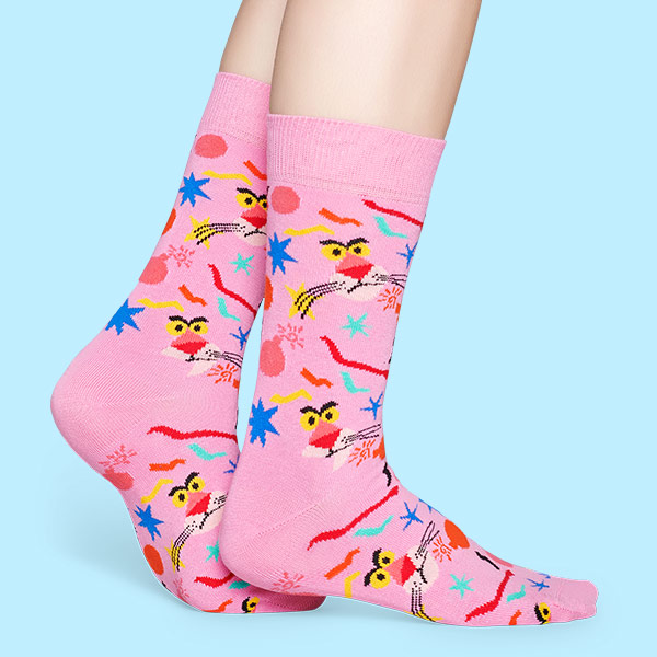 楽天市場 Happy Socks ハッピーソックス Limited Happy Socks Pink Panther ピンクパンサー Bomb Voyage ボンボヤージュ クルー丈 綿混 ソックス 靴下ユニセックス レディース プレゼント 贈答 ギフト こだわりのレッグウェアglanage