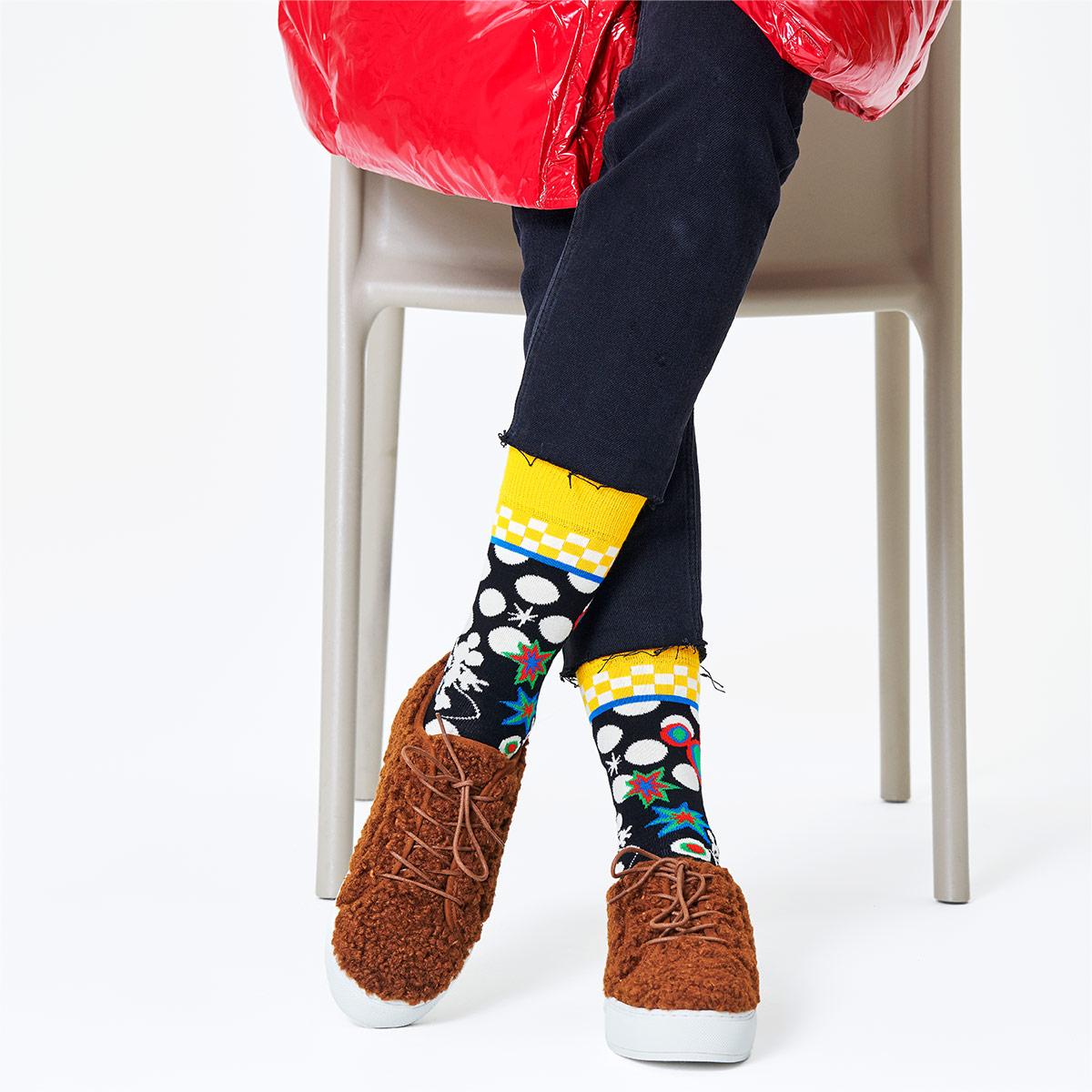 楽天市場 ハッピーソックス Limited Happy Socks Disney ディズニー Tune In チューン イン クルー丈 ソックス 靴下メンズ 男性 紳士 プレゼント 贈答 ギフト ナイガイ 公式ショップ 楽天市場店