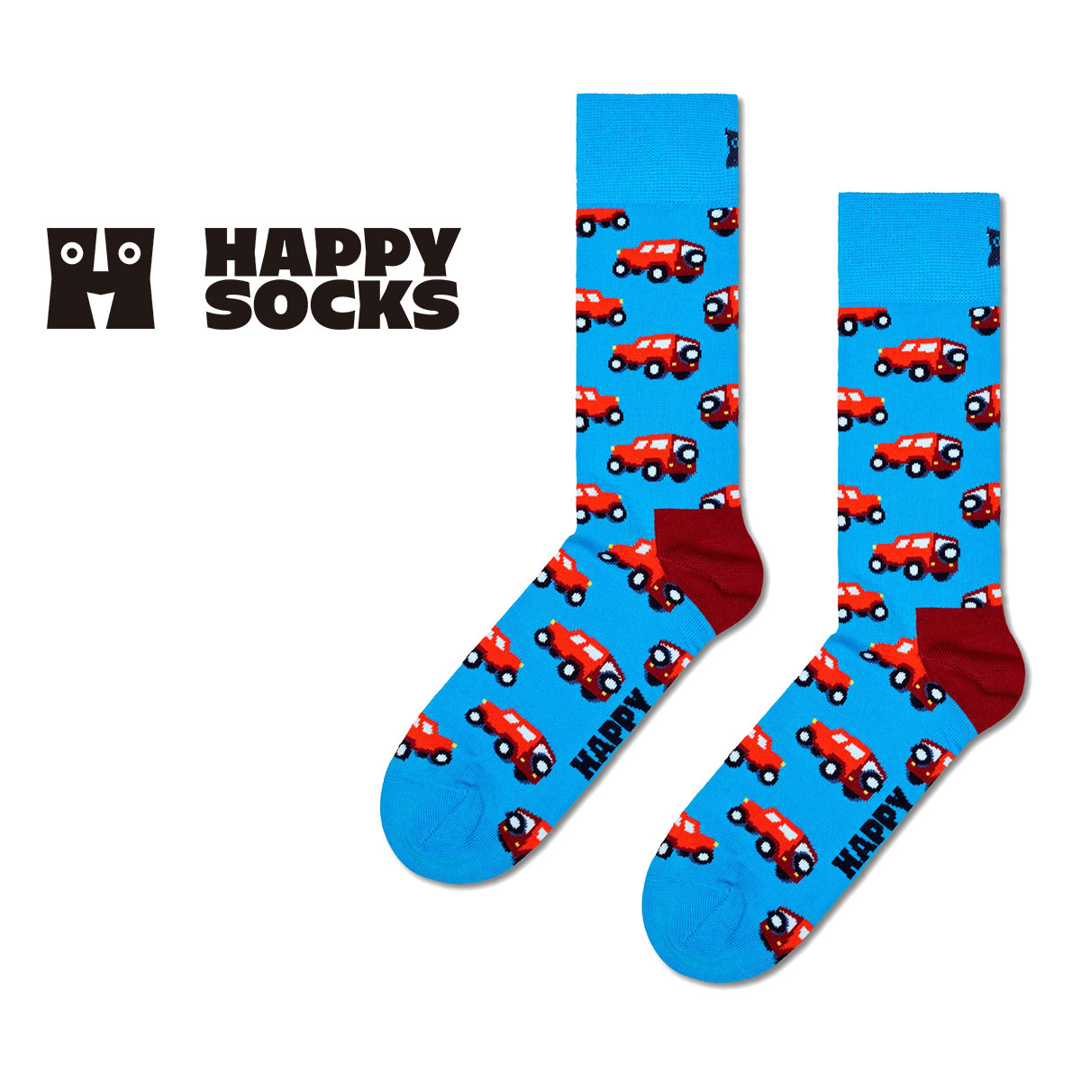 楽天市場】Happy Socks ハッピーソックス Bike （ バイク ）クルー丈