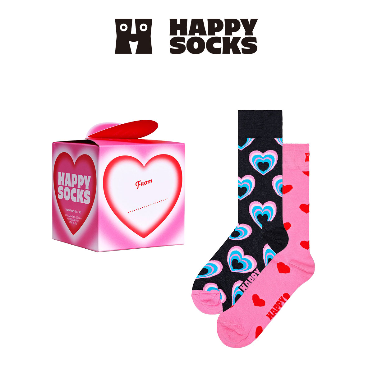 【楽天市場】セール！ Happy Socks 2足セット 箱入り｜V…