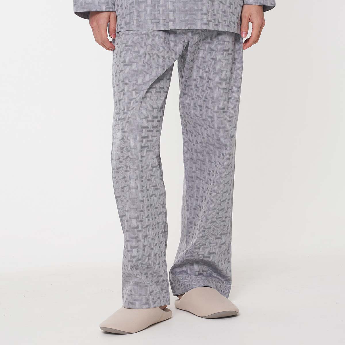 LANVINCOLLECTIONランバンコレクション【S・M・Lサイズ】サテンJL先染めモノグラムジャガードパジャマメンズ男性紳士プレゼント父の日ギフト54420001公式ショップ正規ライセンス商品