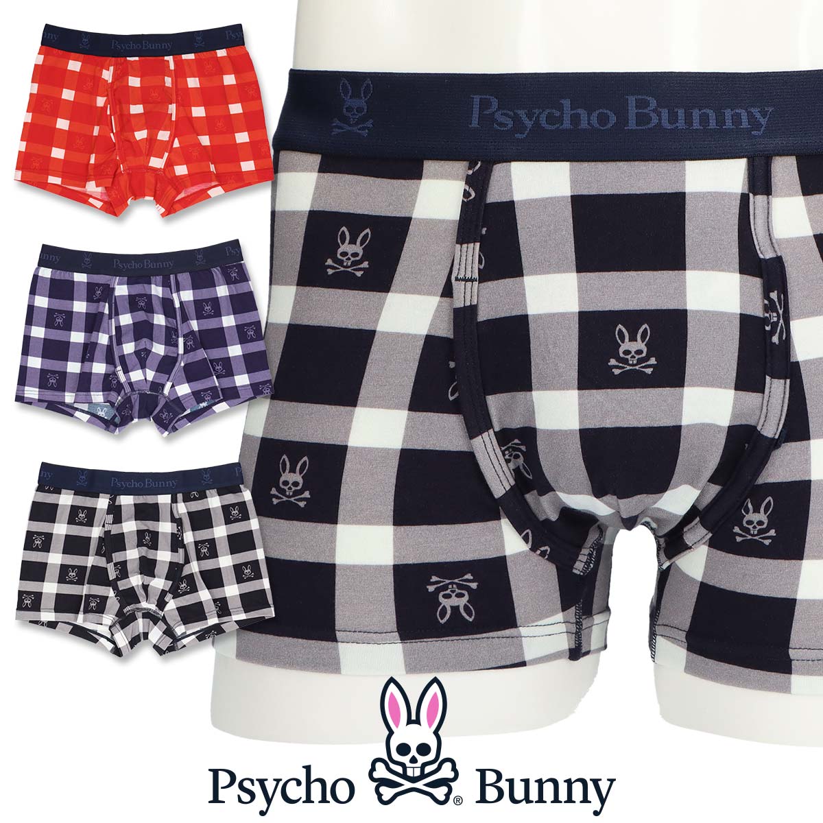 楽天市場】セール！30％OFF Psycho Bunny サイコバニー BLOCK CHECK