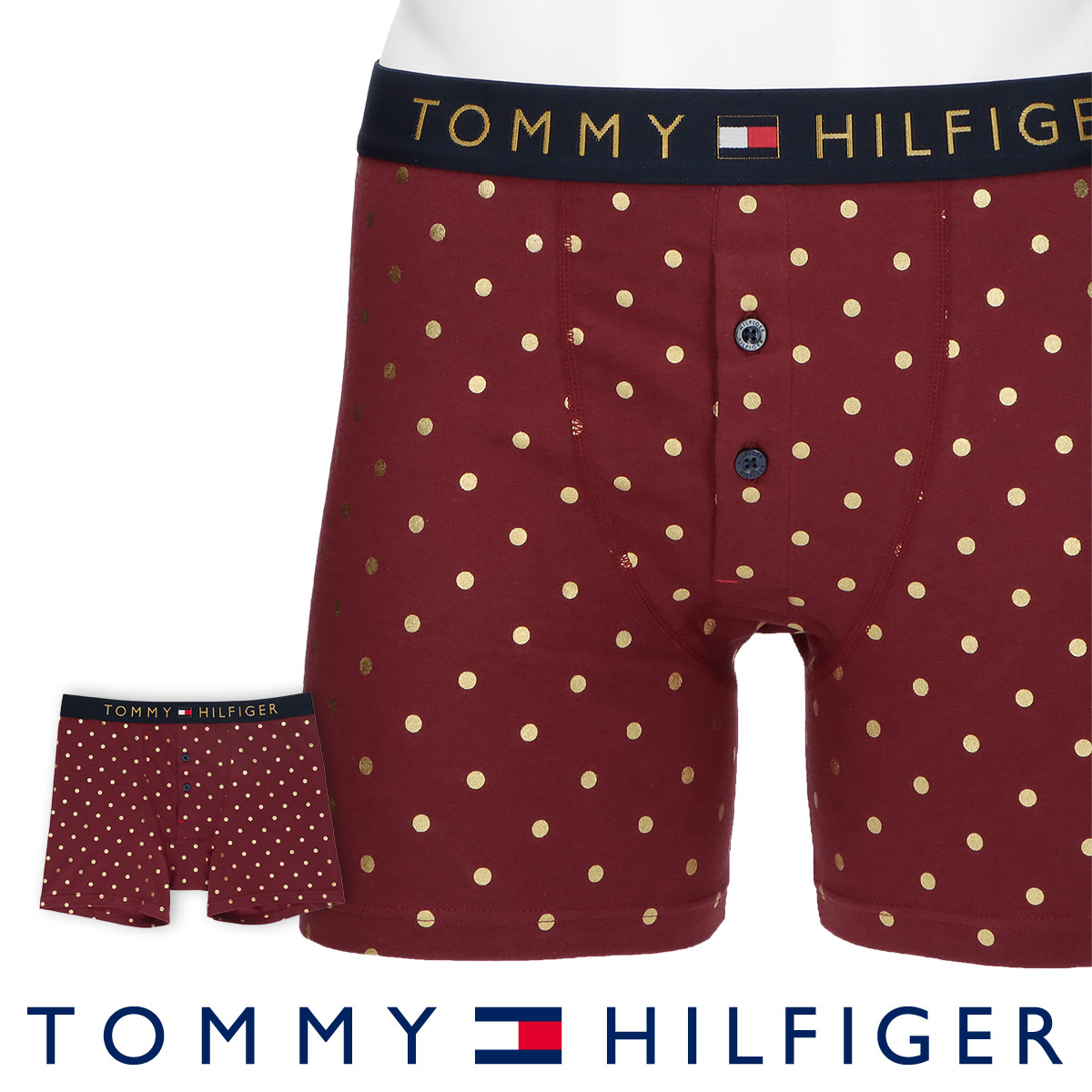 楽天市場 セール 40 Offtommy Hilfiger トミーヒルフィガーorginal Holiday Button Fly Boxerオリジナル ホリデー コットン プリント ボタンフライ ボクサーパンツ Euサイズ 男性 メンズ 紳士 プレゼント ギフト 公式ショップ 正規ライセンス商品 ナイガイ