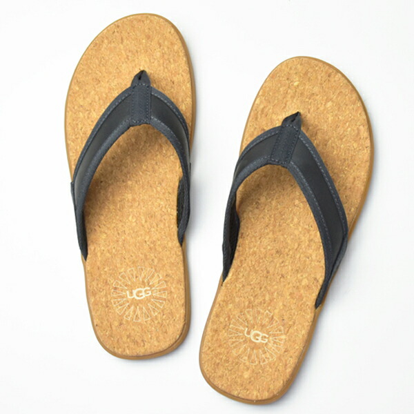 Ugg アグ トングサンダル Seaside Flip Flop Navy 直黒ネーヴィブルー ビーチサンダル シーサイド フリップ フロップ メンズ 21年歳プランタン朱夏新作 送料無料 Giroveloce It