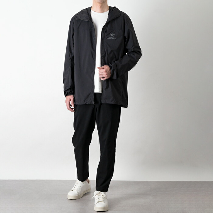 Arc Teryx アークテリクス ナイロンジャンバー Squamish Hoody Black スコーミッシュ ナイロンパーカー メンズ Cannes Encheres Com