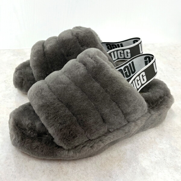 Ugg アグ ファーサンダル Fluff Yeah Slide 1095119 Chrc レディース ムートン Agoranotizia It