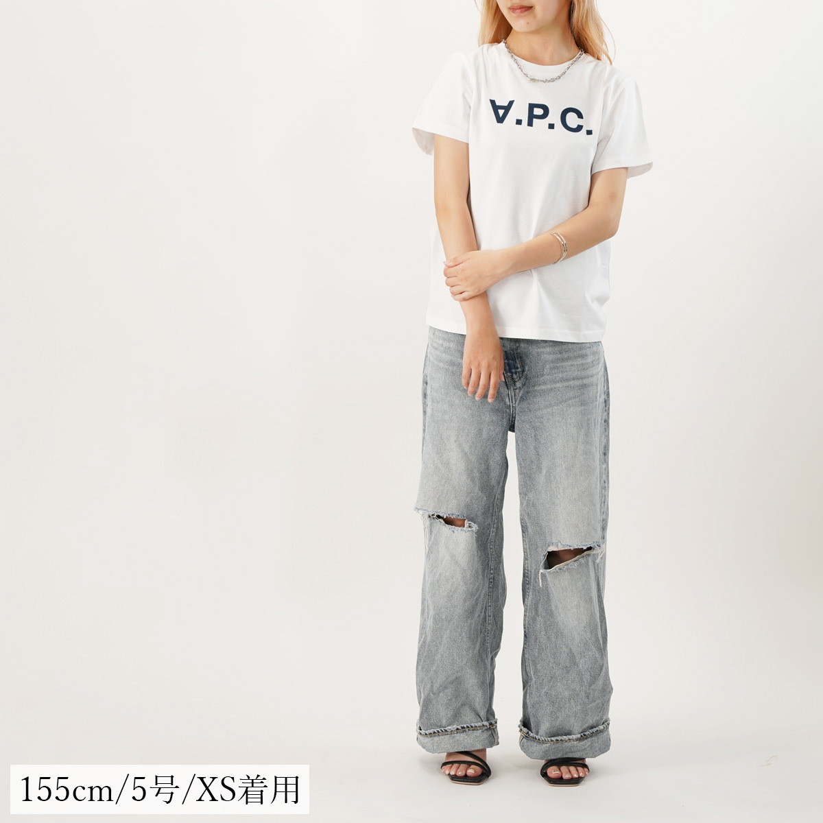 完売 楽天市場 Gw中も休まず発送 Apc A P C アーペーセー 半袖tシャツ Cobqx F265 Iak Vpc レディース カットソー Glanceed 最も優遇 Www Threadsoftimefab Com