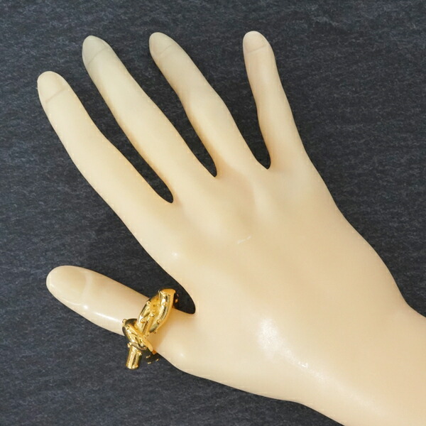 ACNE STUDIOS アクネストゥディオズ ノットリング C50267 Gold