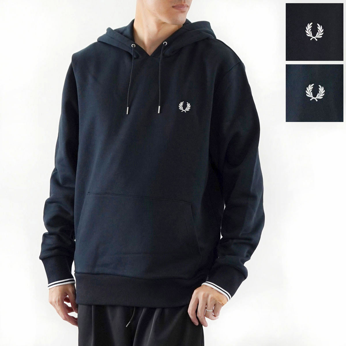 楽天市場】FRED PERRY フレッドペリー パーカー TIPPED HOODED