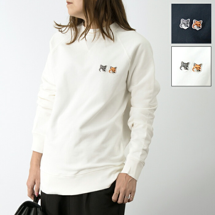 メゾンキツネ MAISON KITSUNE・レディーススウェット 楽天市場】MAISON KITSUNE メゾンキツネ スウェットシャツ