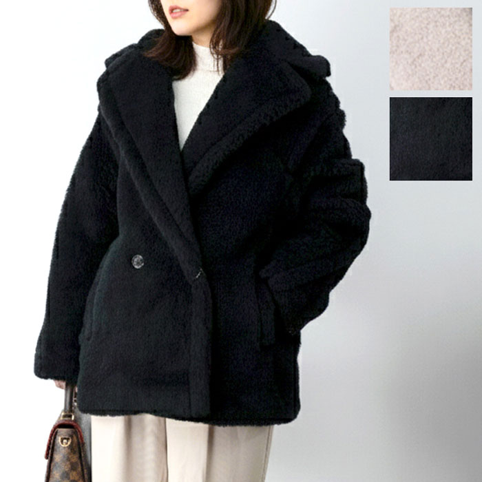 楽天市場】MAX MARA マックスマーラ OLGA テディベアショートコート