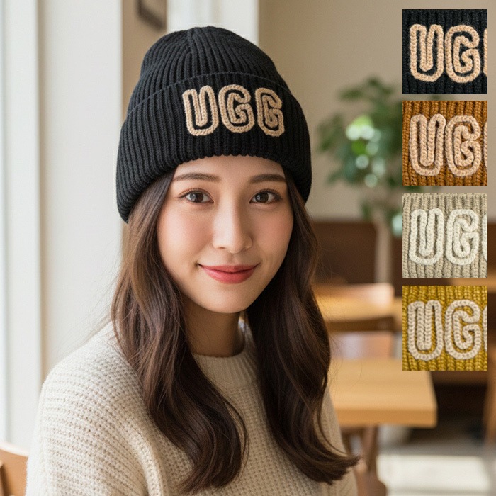 楽天市場】UGG アグ ニット帽 High Crown Beanie ハイ クラウン