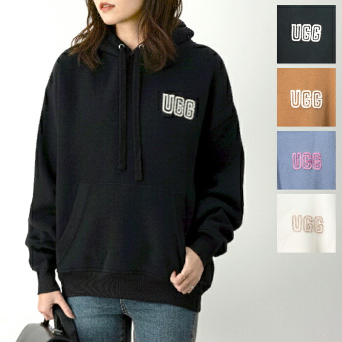 楽天市場】UGG アグ パーカー Rey UGGfluff Logo Hoodie レイ UGG