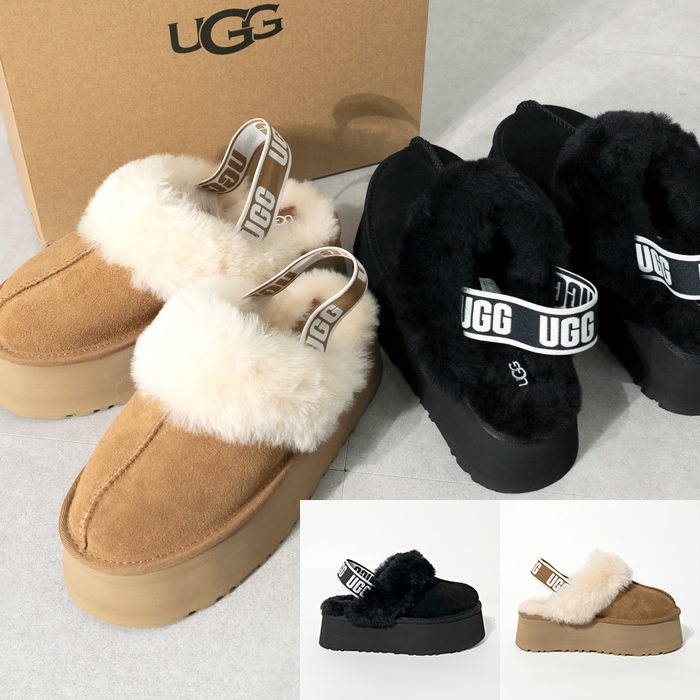 楽天市場】 UGG アグ 厚底 クラシック ファンケット サンダル