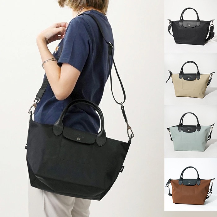 ロンシャン ル プリアージュ エナジーS ブラック ル プリアージュ® エナジー L トップハンドルバッグ ブラック