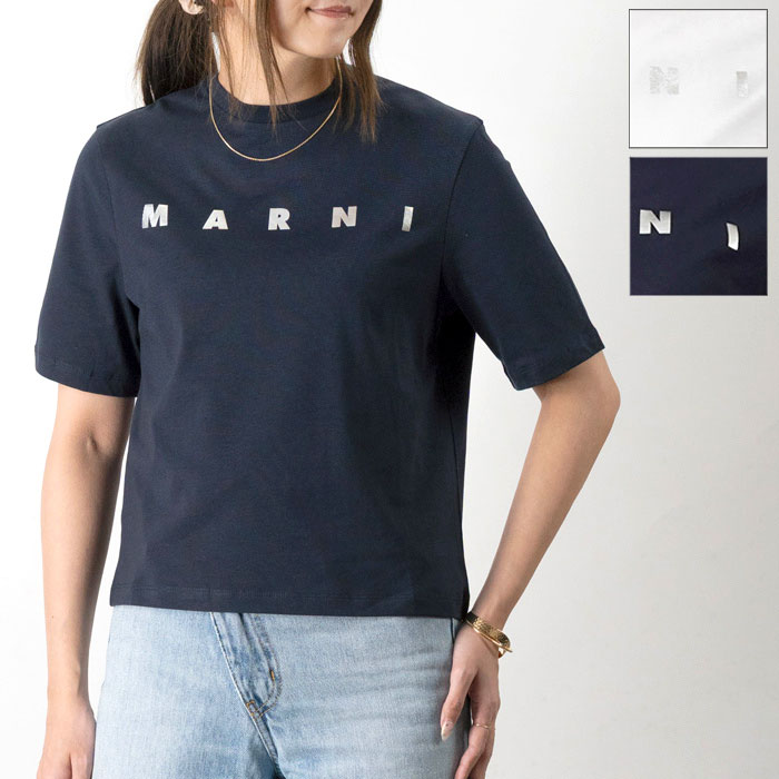 新品☆25ss MARNIキッズ ロゴプリント Tシャツ 12Y（XSサイズ）