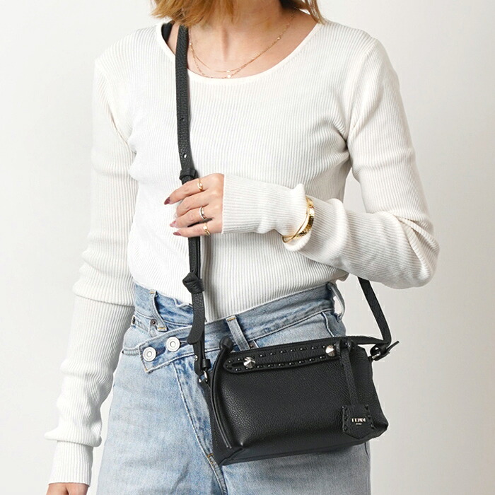FENDI フェンディ ショルダーバッグ 8BS098 ASU2 F0GXN BY THE WAY SELLERIA MINI レディース バイ ザ ウェイ セレリア ミニ ミニバッグ ハンドバッグ[po_five]｜GLANCEED（グランシード）
