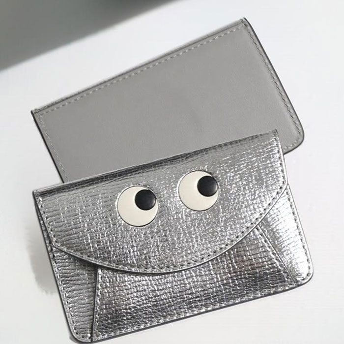 新品ANYAHINDMARCH スマホカードケース シルバー 楽天市場】ANYA HINDMARCH アニヤハインドマーチ カードケース