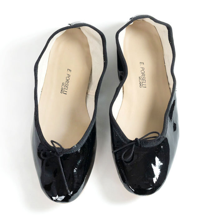 美品IENA別注porselli GLITTER BALLET SHOSE底張済 美品IENA別注porselli GLITTER BALLET SHOSE底張済