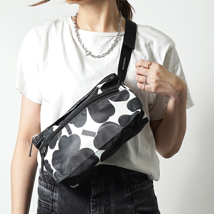 marimekko マリメッコ ショルダーバッグ Neat Crossbody Unikko S 095250 919 レディース ニート クロスボディ ウニッコ ポシェット｜GLANCEED（グランシード）