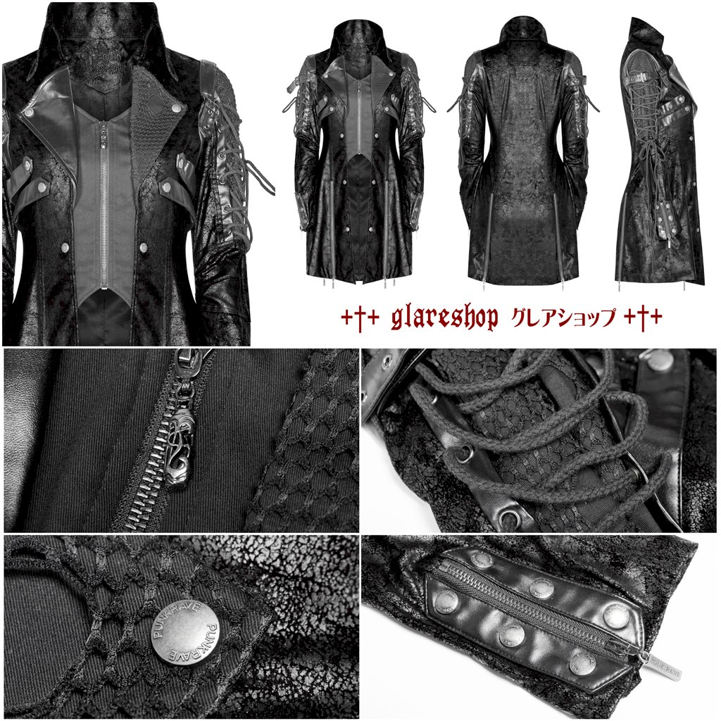 Glareshop グレアショップ S 4xl パンク ゴシック Jx111 B ブラック Gs ネオ騎士調 ゴシック ゴシック 返品不可 コート ロック パンク ハロウィン ゴシック ファッション 送料無料 ゴスロリ コスプレ Glareshop グレアショップ 新作モデル Glareshop グレアショップ S 4xl パンク ゴシック Jx111 B ブラック Gs ネオ騎士調 ゴシック ゴシック 返品不可 コート ロック パンク ハロウィン ゴシック ファッション 送料無料 ゴスロリ コスプレ Glareshop グレアショップ 新作モデル