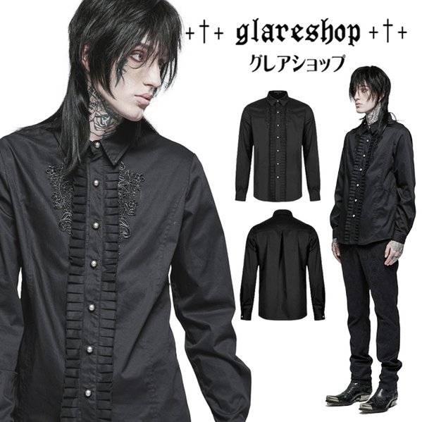 楽天市場】glareshop グレアショップ「M.S-M.5XL」TX826-B○ゴスロリ