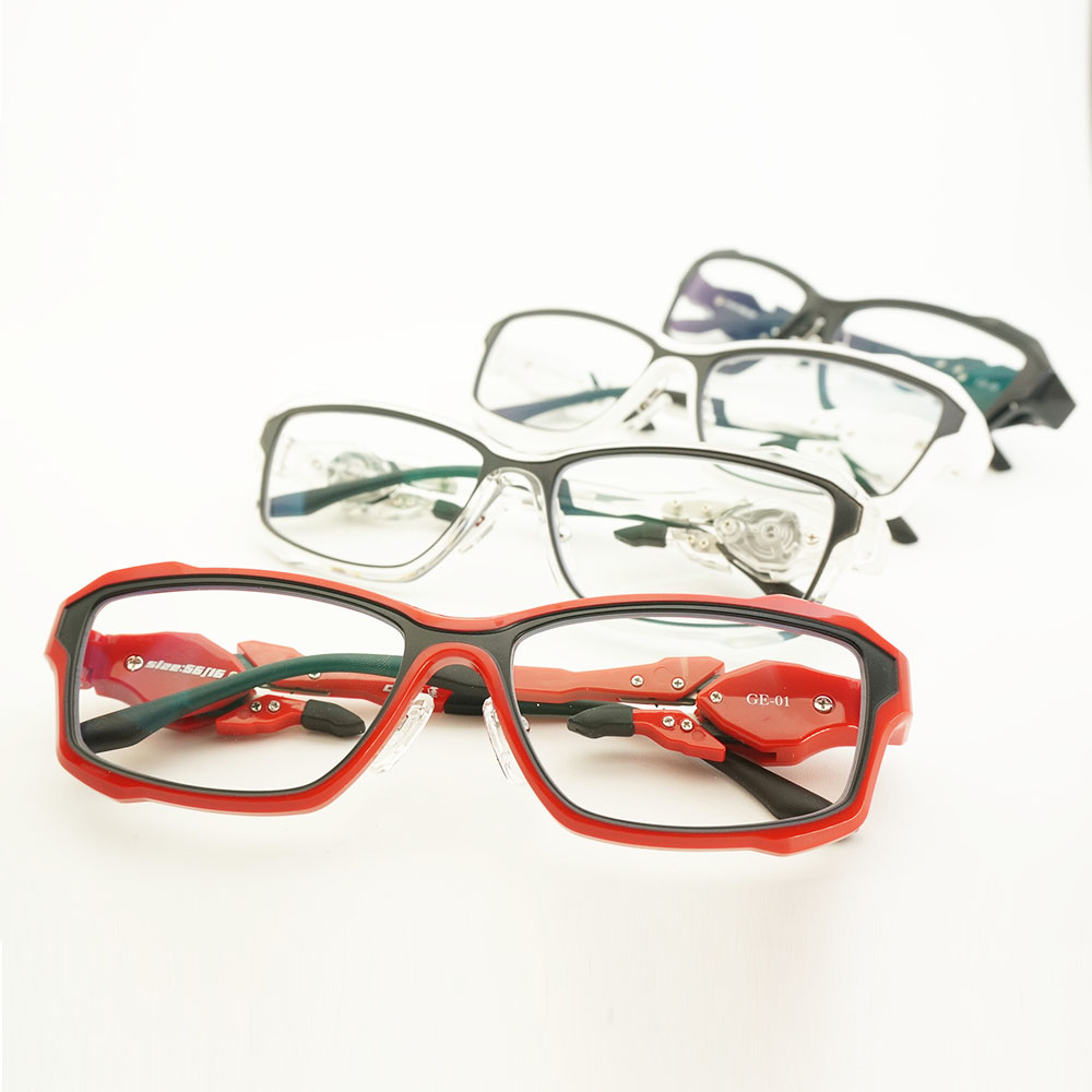 メガネフレーム 度無し高機能ブルーライトカットレンズ付属godeye ゴッドアイ Ge 01e スポーツ ゲーミンググラス ゲーム用メガネ 大きい かっこいい 個性的 ヘッドセット対応 変形 弾力素材 軽量 Mpgbooks Com