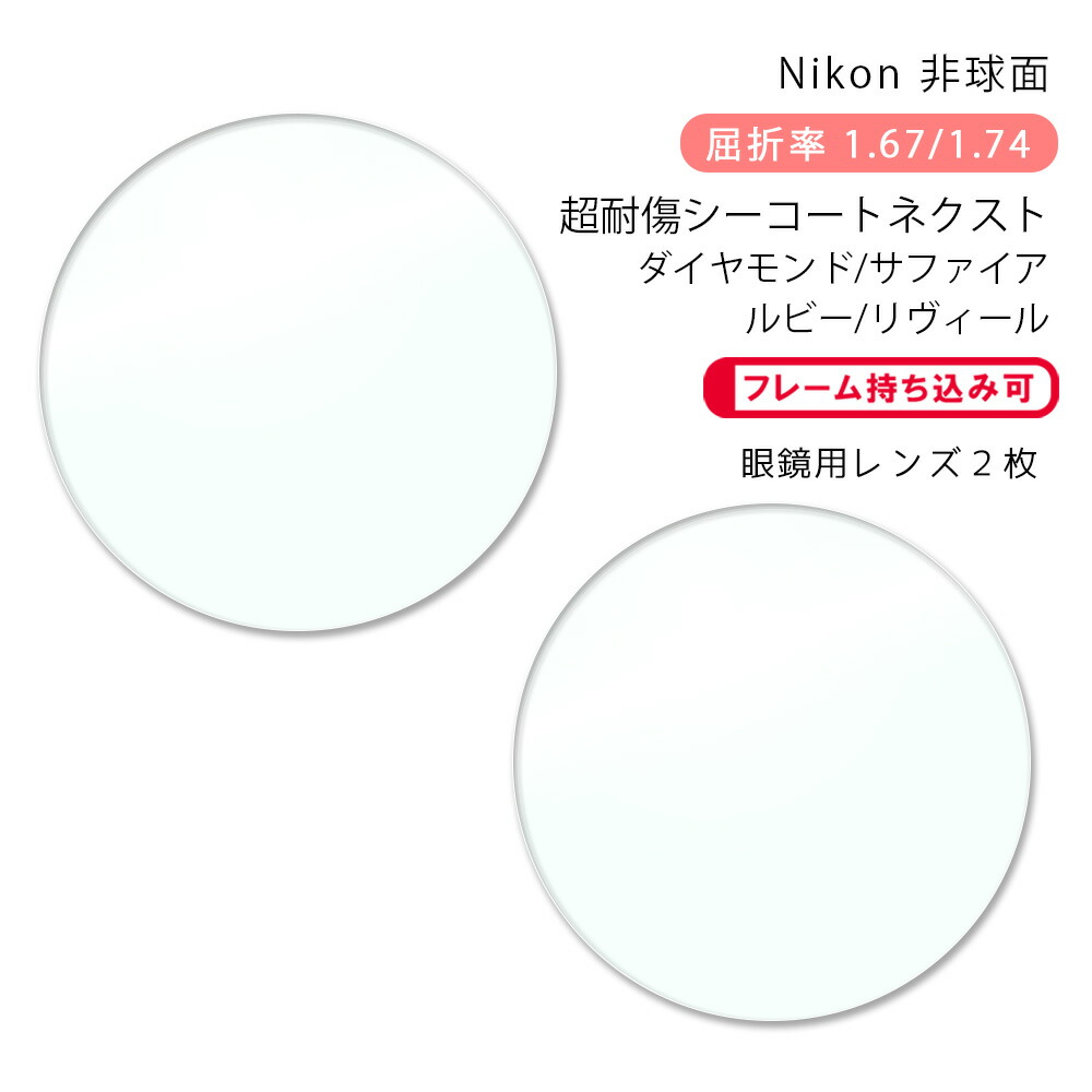 楽天市場】【メガネレンズ交換】非球面ニコンSV 160/167 AS ピュアブルー TCUVコートNikon SV 160 AS PBUV TCUV  : GLASS-M